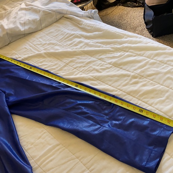 Anna of California blue pants suit with jacket and pants - Picture 2 of 16